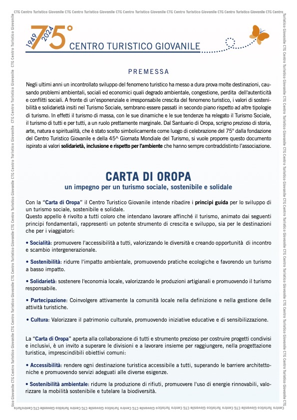 Carta di Oropa pdf